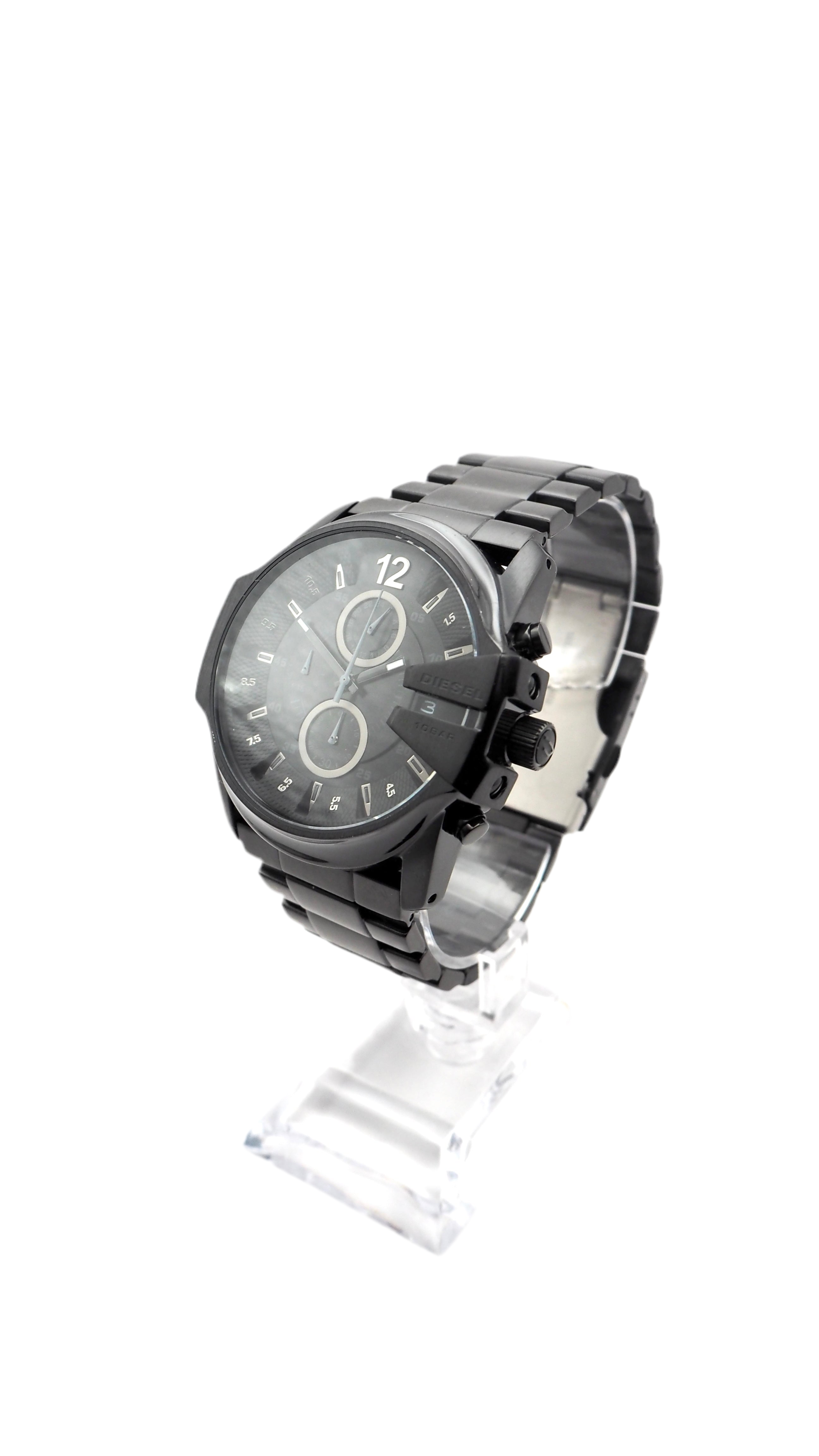 Diesel Master Chief DZ4180 Chronograph Herrenuhr 45 mm Edelstahl Neu