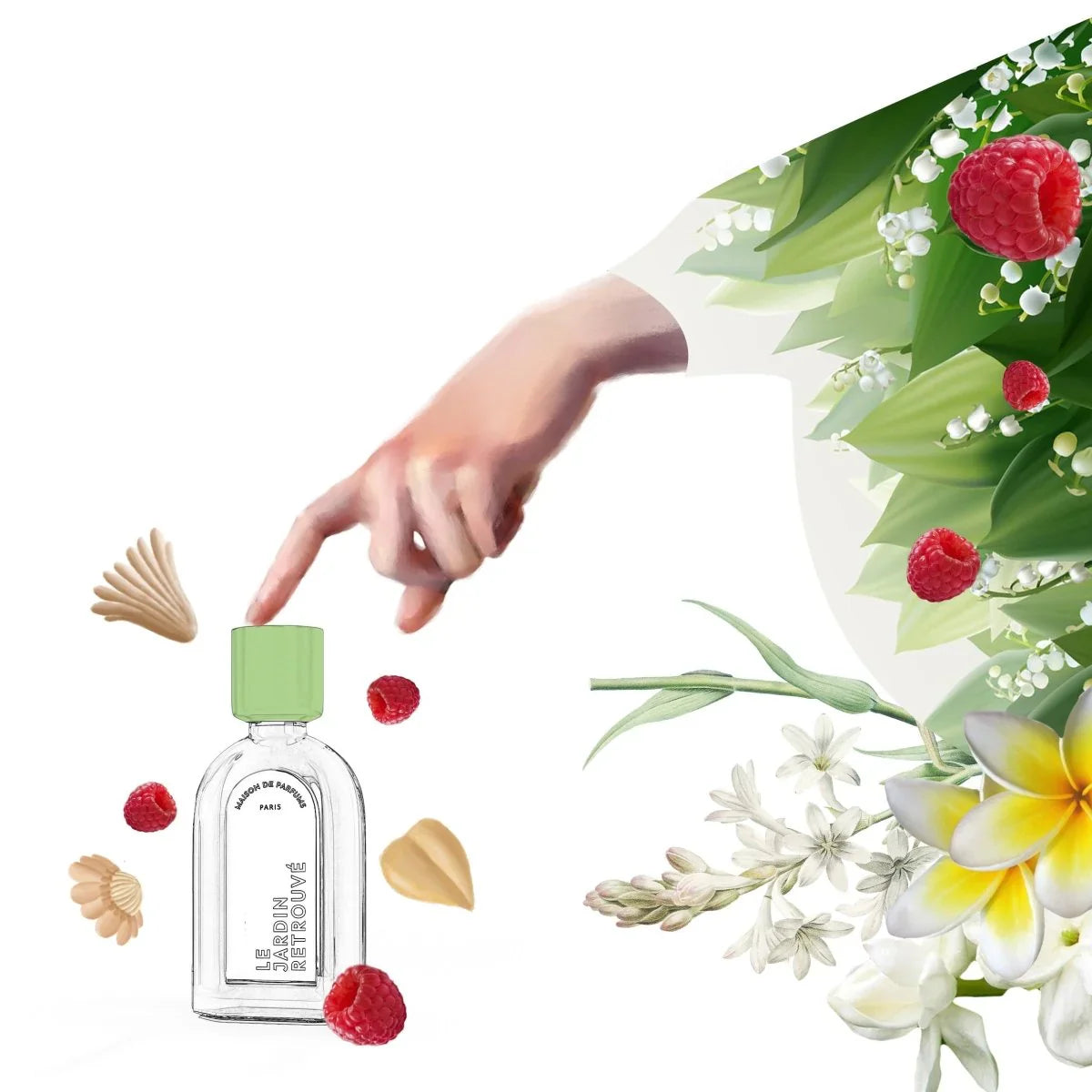 Tubéreuse Trianon, Eau de Parfum, Le Jardin Retrouvé