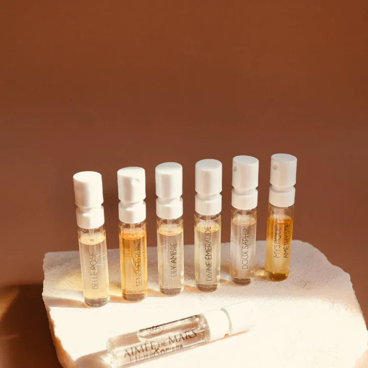 Probenset - Collection Floral-Oriental, 7 x EdP a 1,5 ml, Aimee de Mars