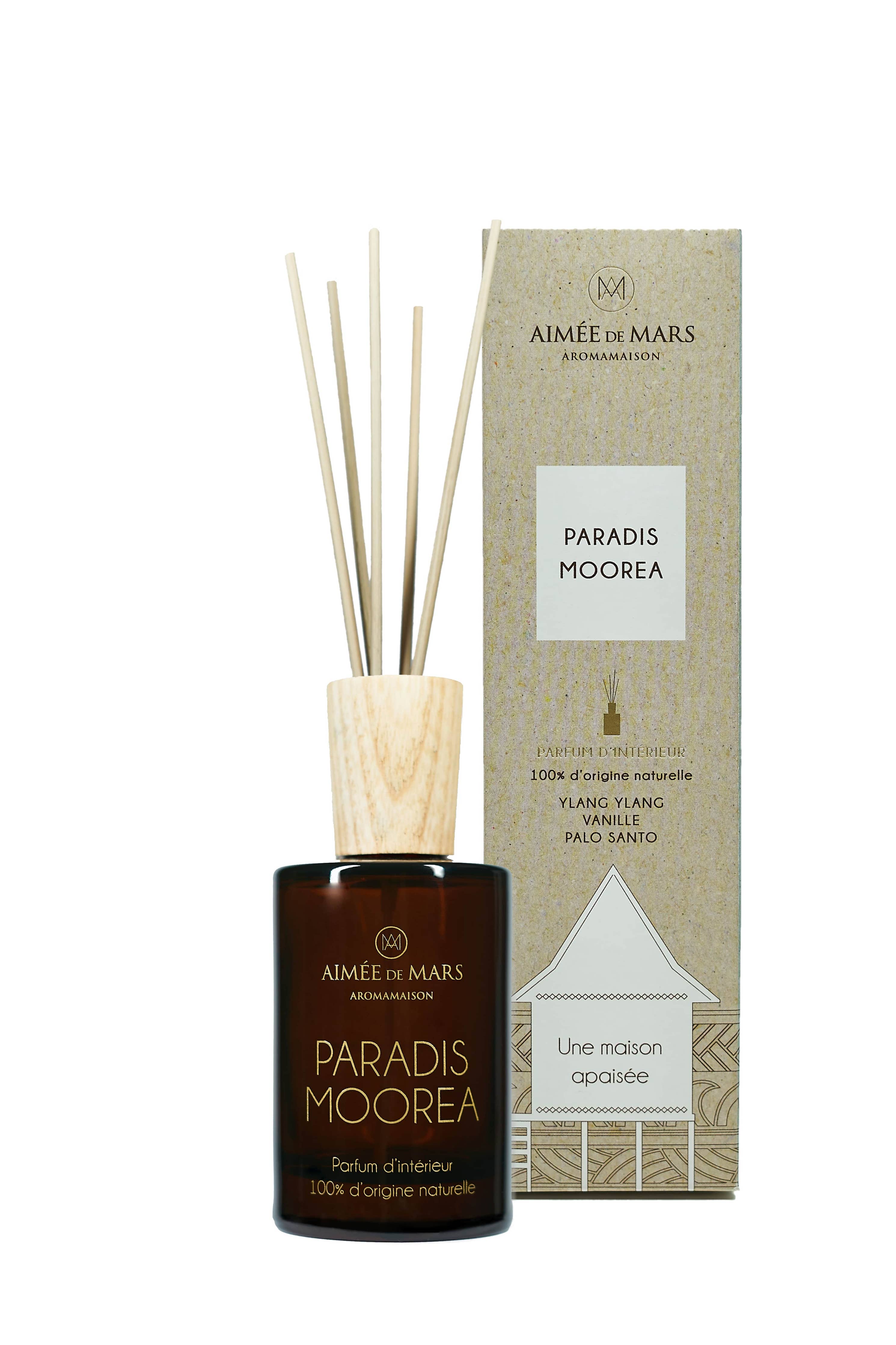 Paradis Moorea, Natürliches Raumparfüm als Diffusor, Aimée der Mars
