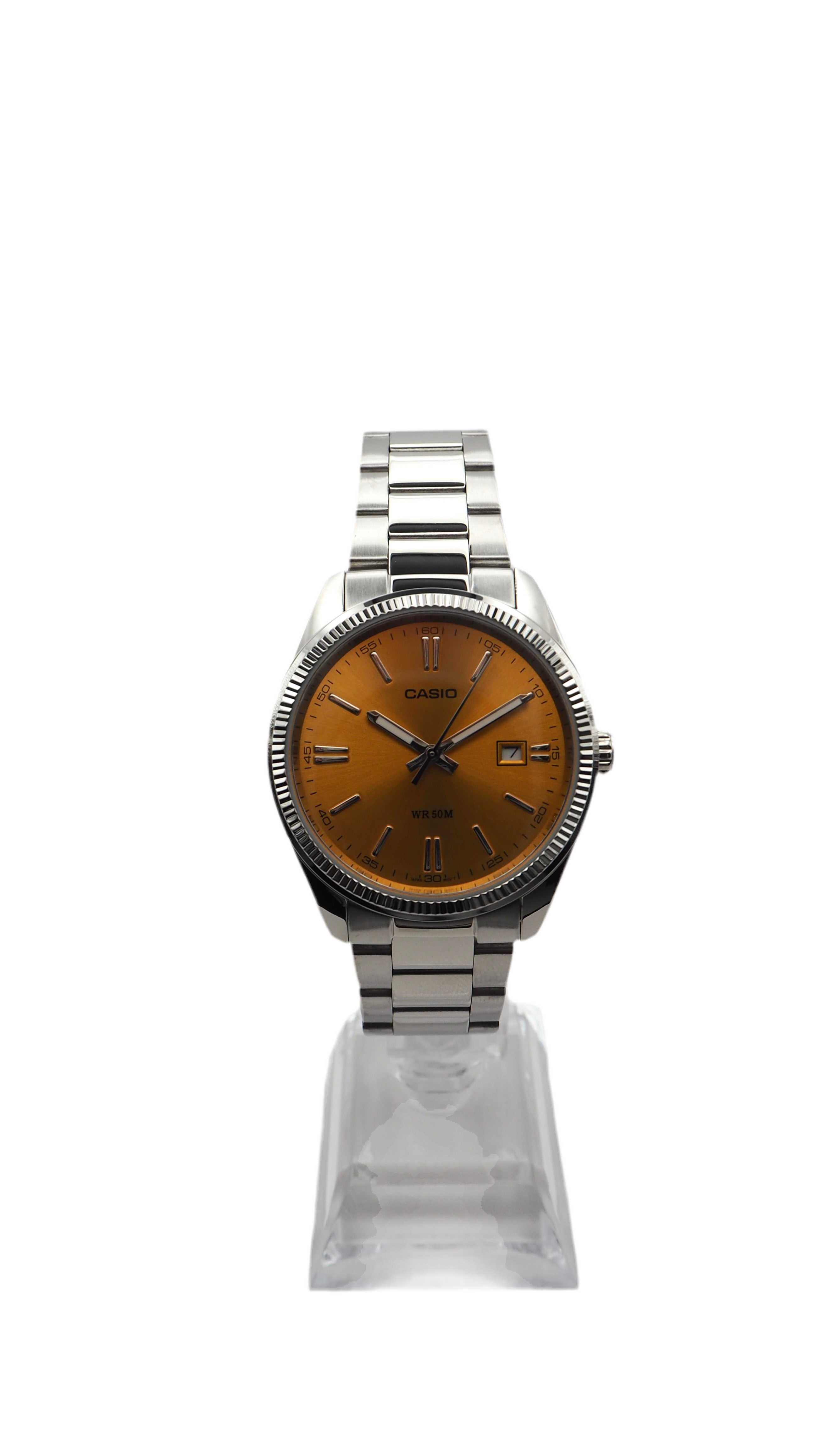 Casio Collection MTP-1302PD-9AVEF Herrenuhr 38 mm Edelstahl Neu OVP