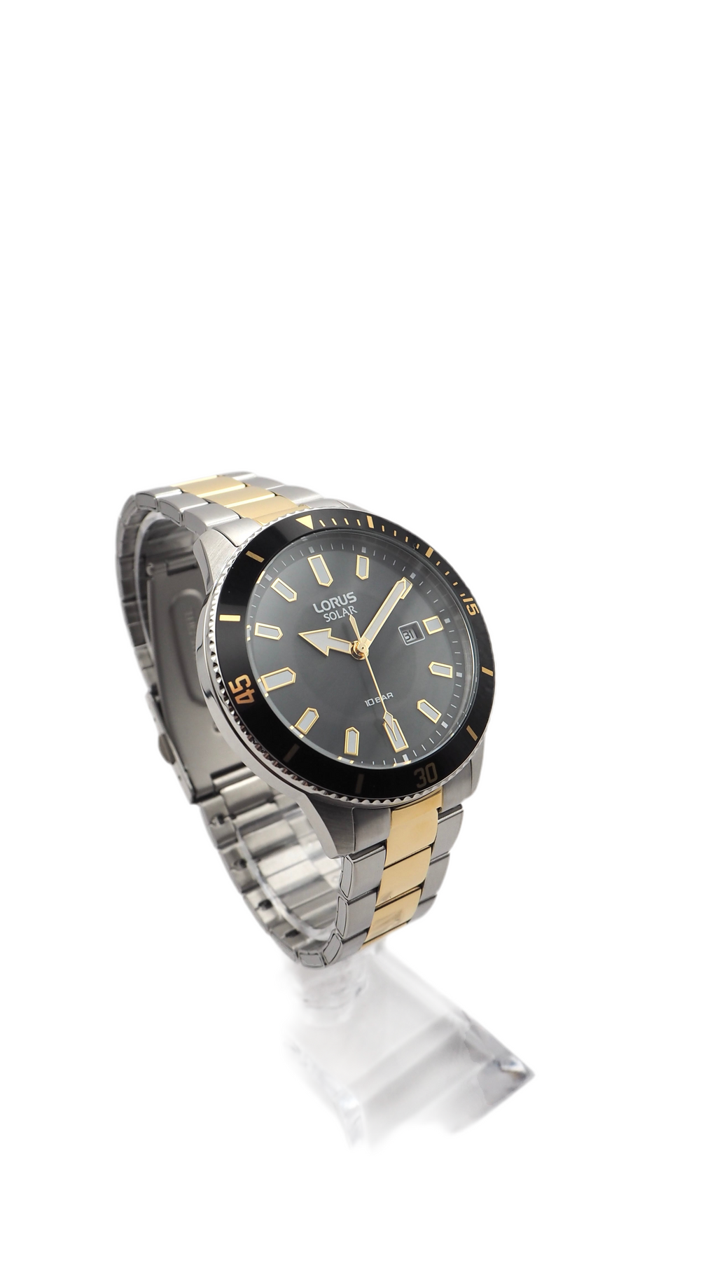 Lorus Sport Solar RX327AX9 Herrenuhr Edelstahl Neu OVP