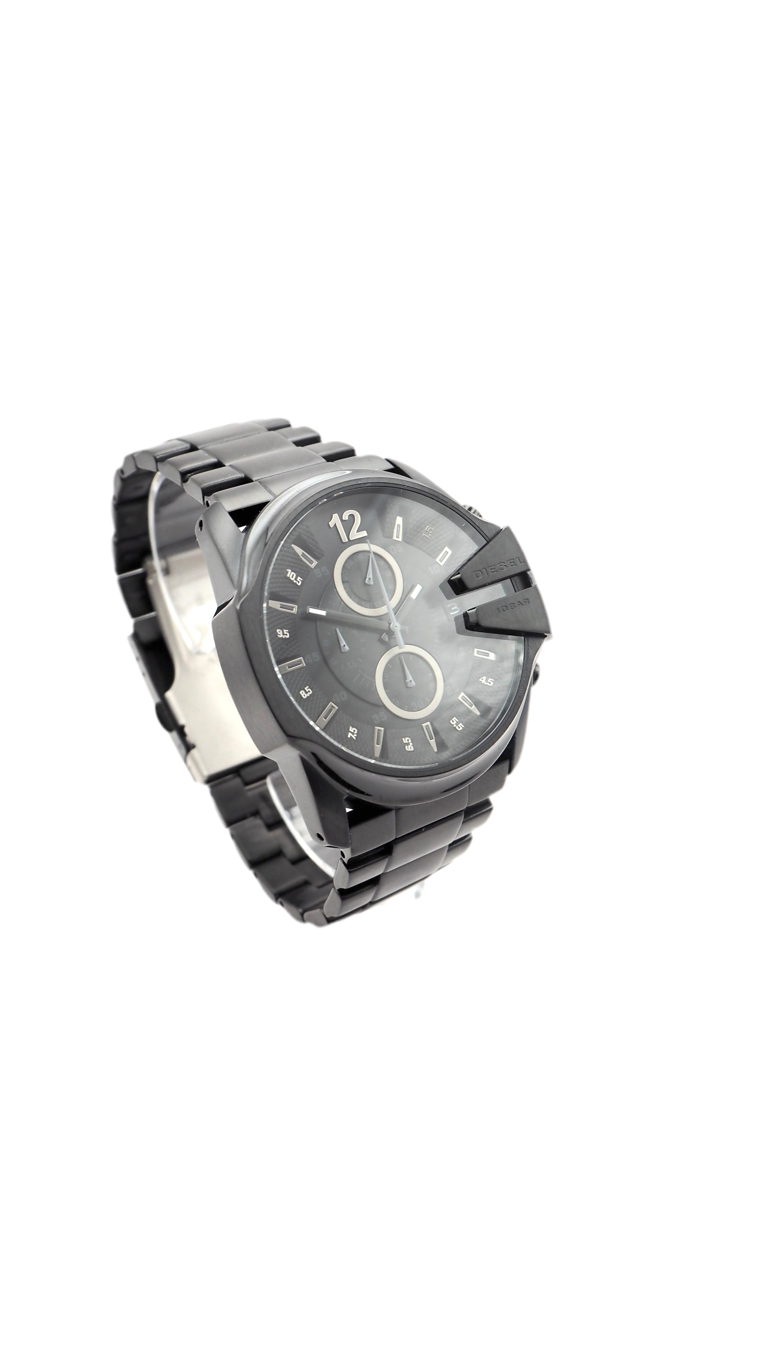 Diesel Master Chief DZ4180 Chronograph Herrenuhr 45 mm Edelstahl Neu