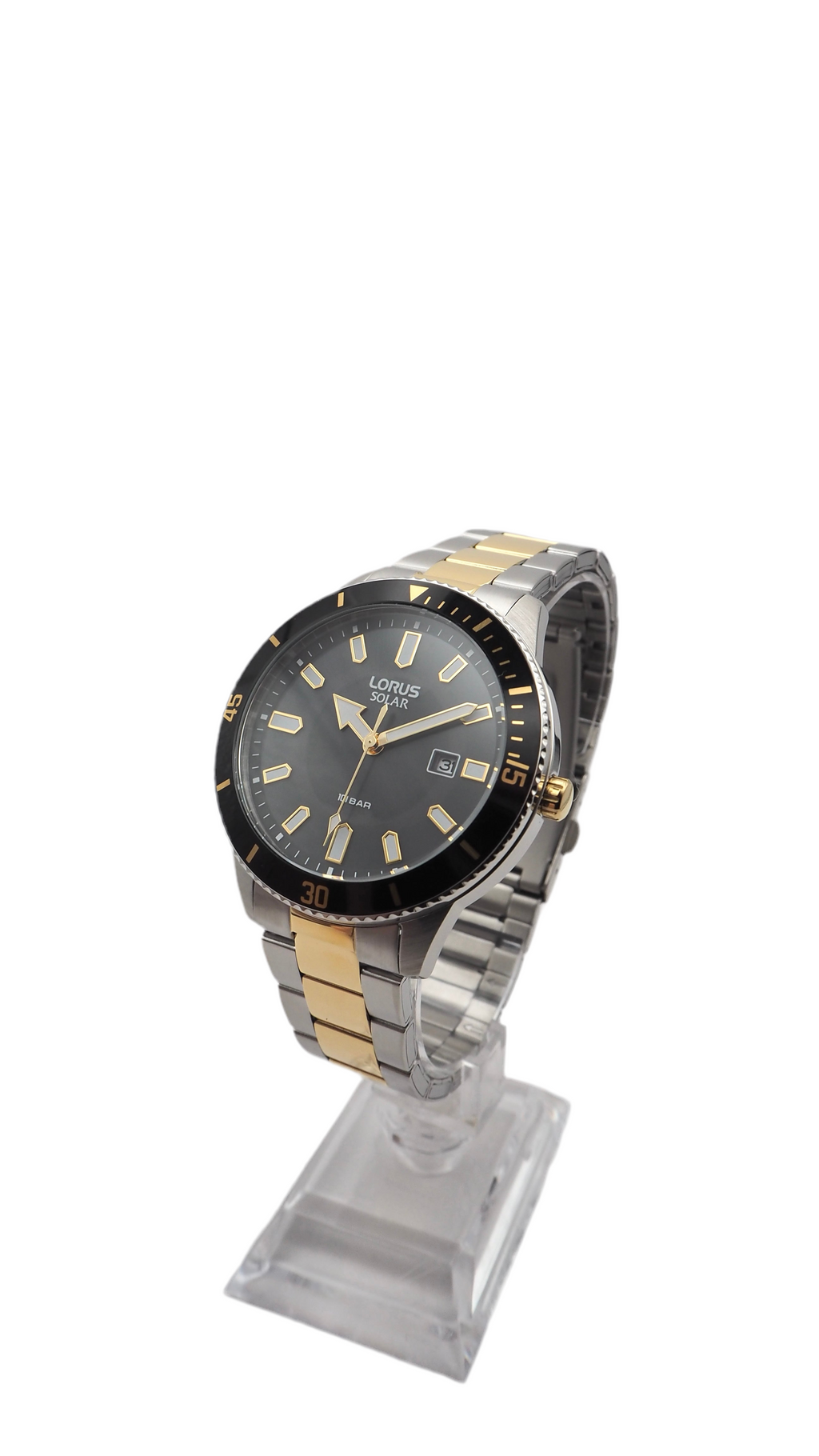 Lorus Sport Solar RX327AX9 Herrenuhr Edelstahl Neu OVP