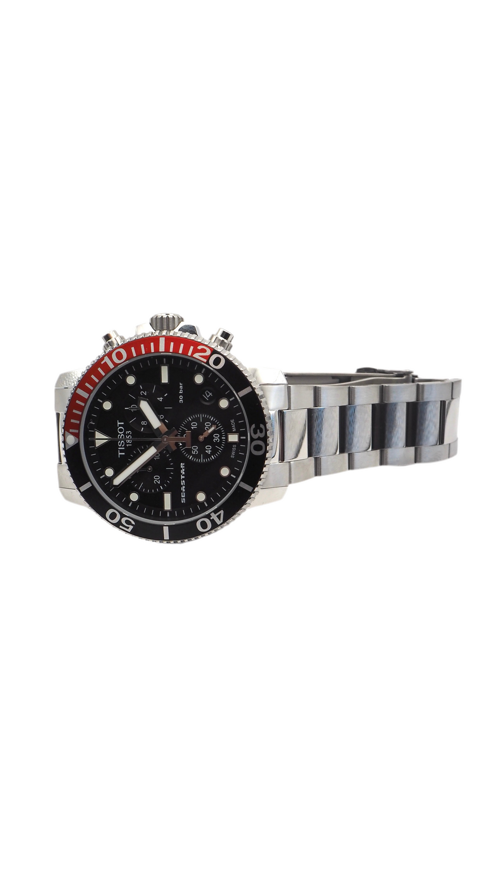 Tissot T-Sport Seastar 1000 Chronograph T120.417.11.051.01 Herrenuhr Edelstahl Neu OVP