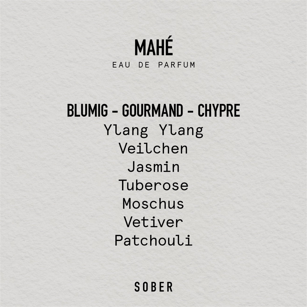MAHÉ - Eau de Parfum