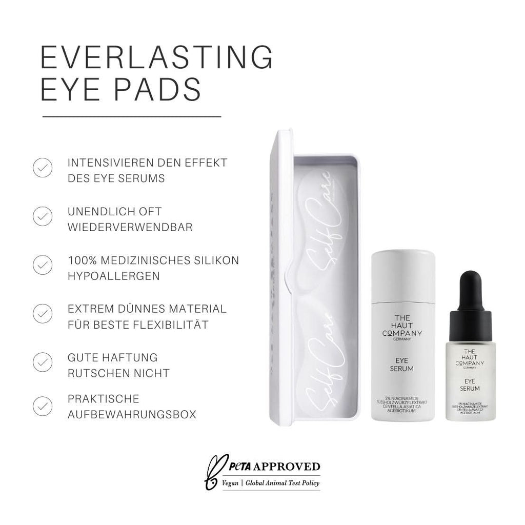 "Self Care" Eye Pads + Eye Serum