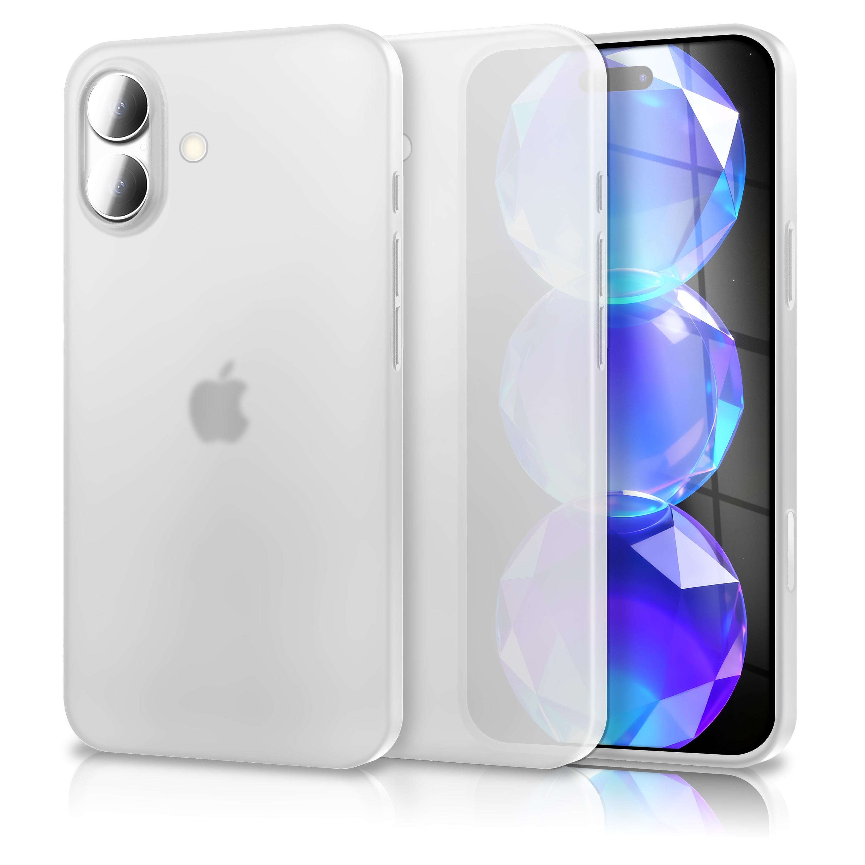 NALIA Hülle Phantom für Apple iPhone 17 (Extrem Dünn) - 0,3mm Ultra-Slim Handyhülle, Matt & Anti-Fingerprint, Ultra-Leicht & Minimalistisch, Schlankes Hardcover