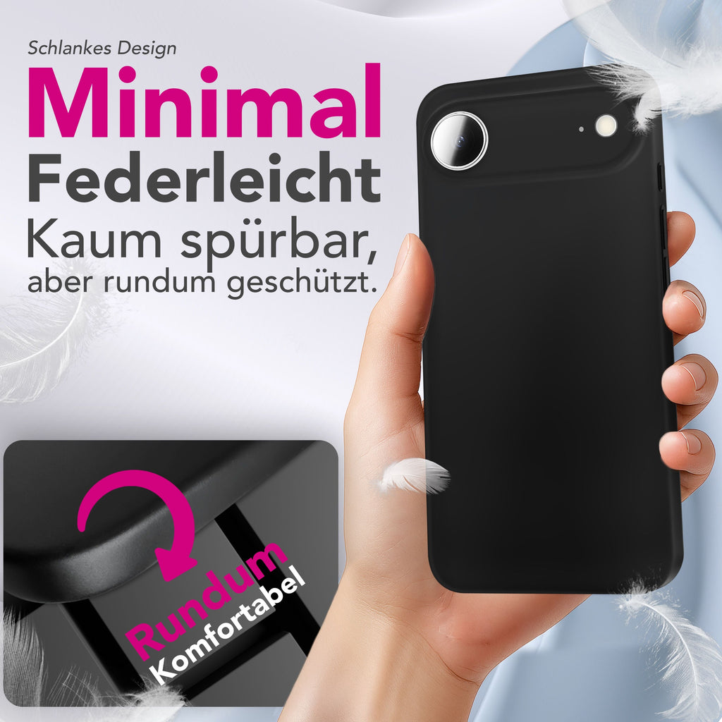 NALIA Hülle Phantom für Apple iPhone 17 Air (Extrem Dünn) - Ultraflaches 0,3mm Hardcase, Mattiert & Anti-Fingerprint, Slim Design Cover, Federleichte Schutzhülle