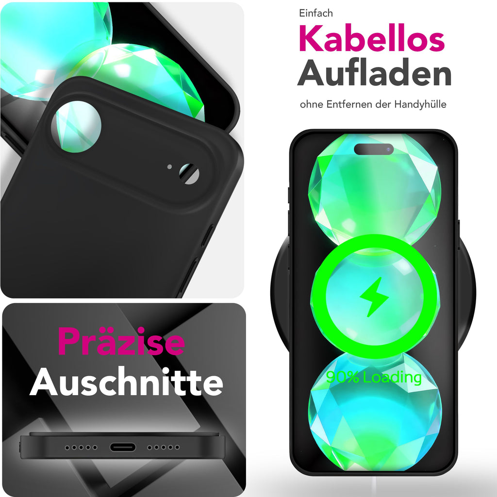 NALIA Hülle Phantom für Apple iPhone 17 Air (Extrem Dünn) - Ultraflaches 0,3mm Hardcase, Mattiert & Anti-Fingerprint, Slim Design Cover, Federleichte Schutzhülle