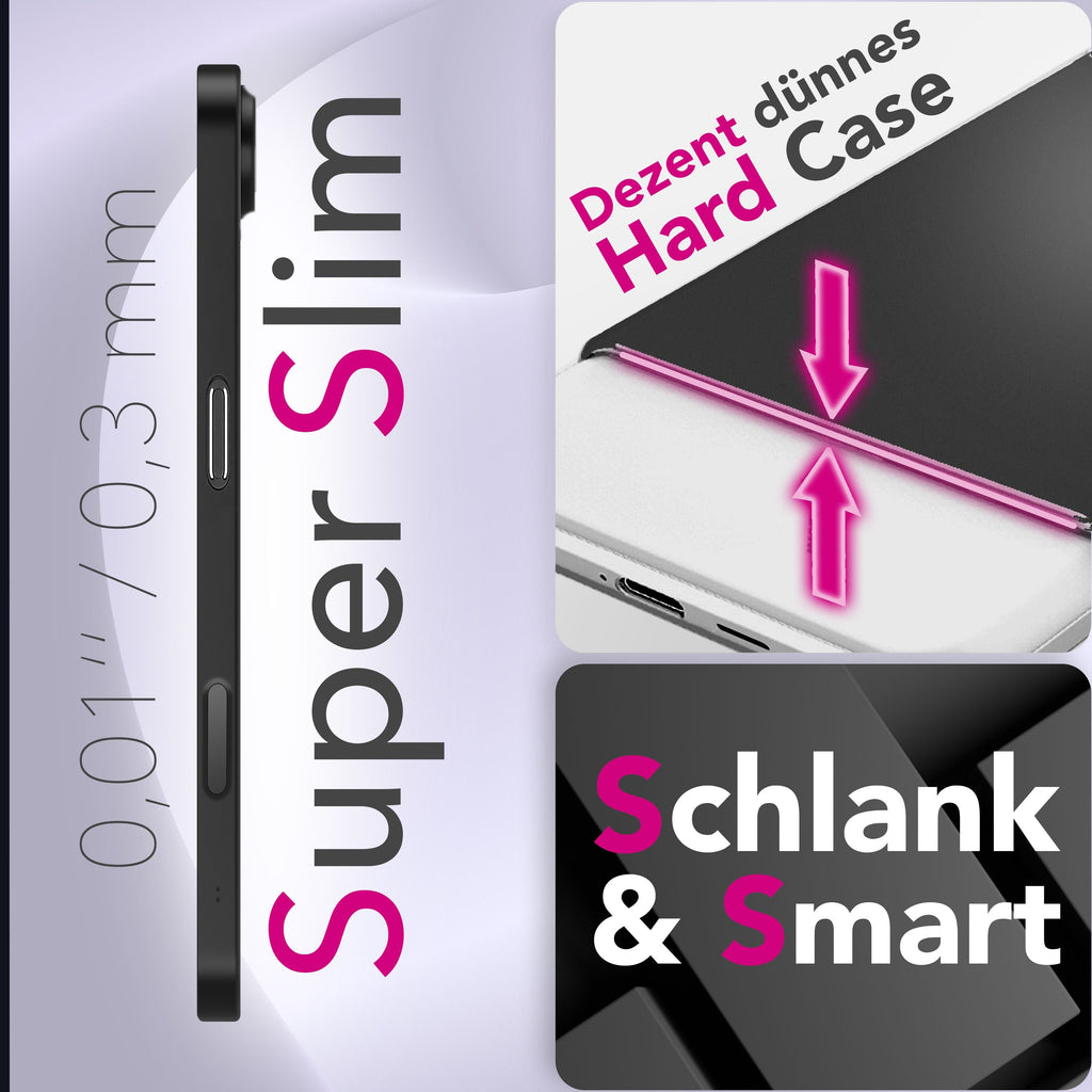 NALIA Hülle Phantom für Apple iPhone 17 Air (Extrem Dünn) - Ultraflaches 0,3mm Hardcase, Mattiert & Anti-Fingerprint, Slim Design Cover, Federleichte Schutzhülle