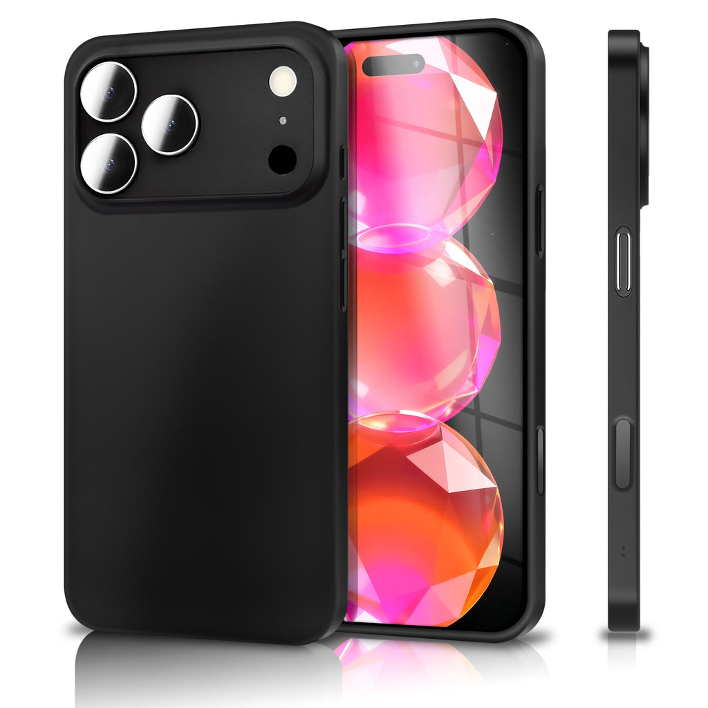 NALIA Hülle Phantom für Apple iPhone 17 Pro (Extrem Dünn) - Ultradünnes 0,3mm Case, Matte Anti-Schlieren Oberfläche, Slim Fit Hardcover, Minimalistische Handyhülle