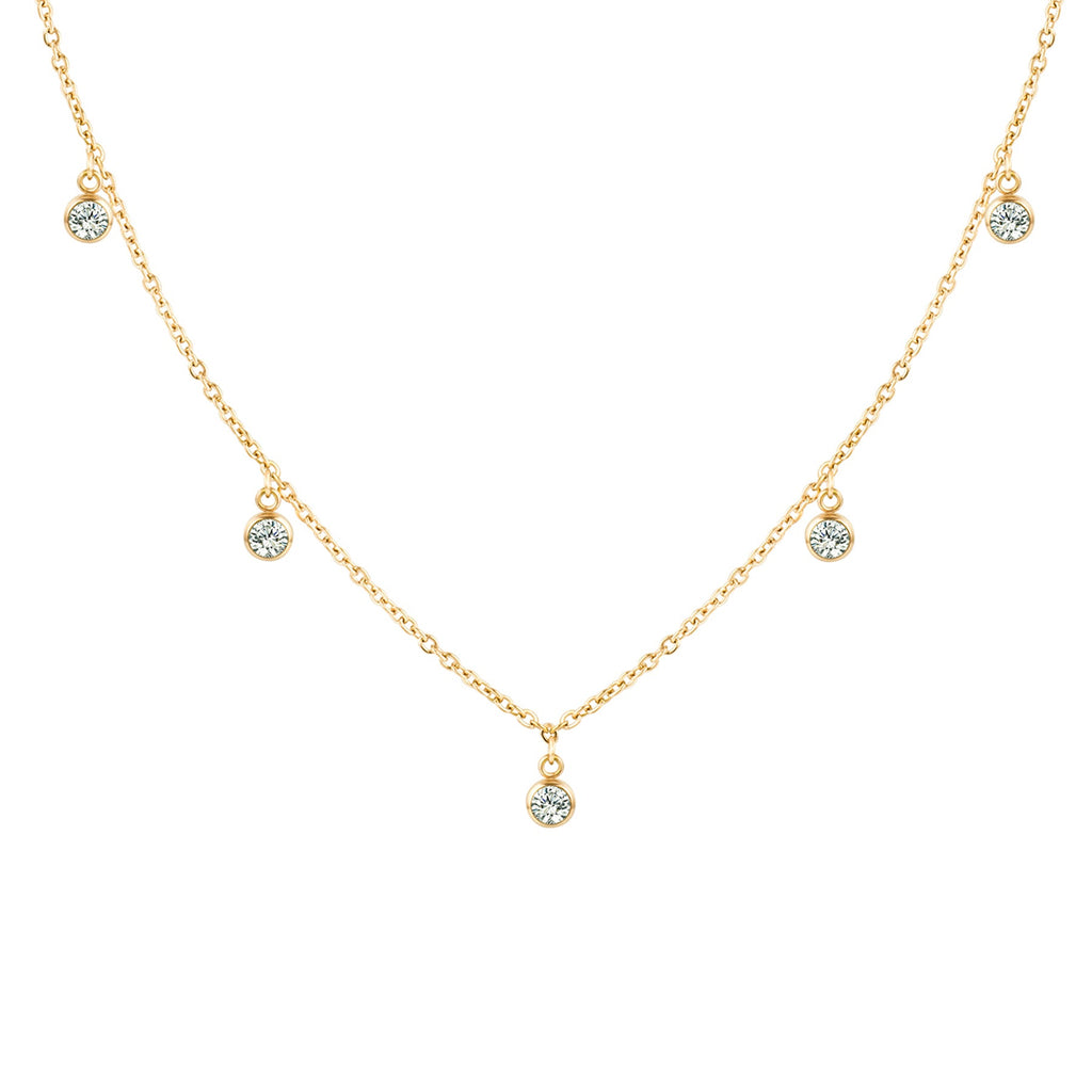 'MAGIC DROP' CHOKER 18K GOLD PLATED