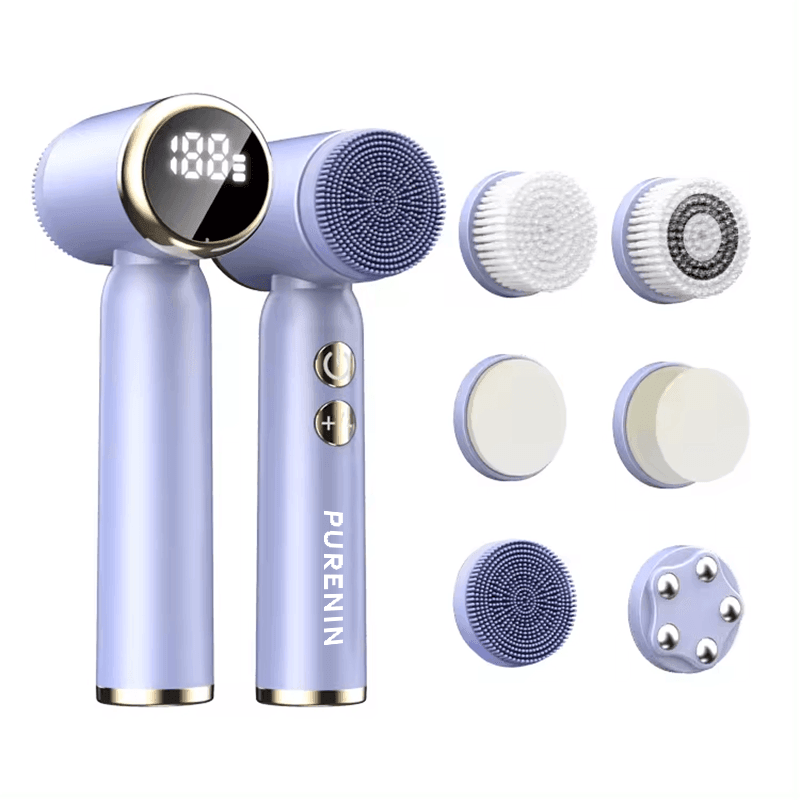 PURENIN Gesichtsbürste - 6in1 Set