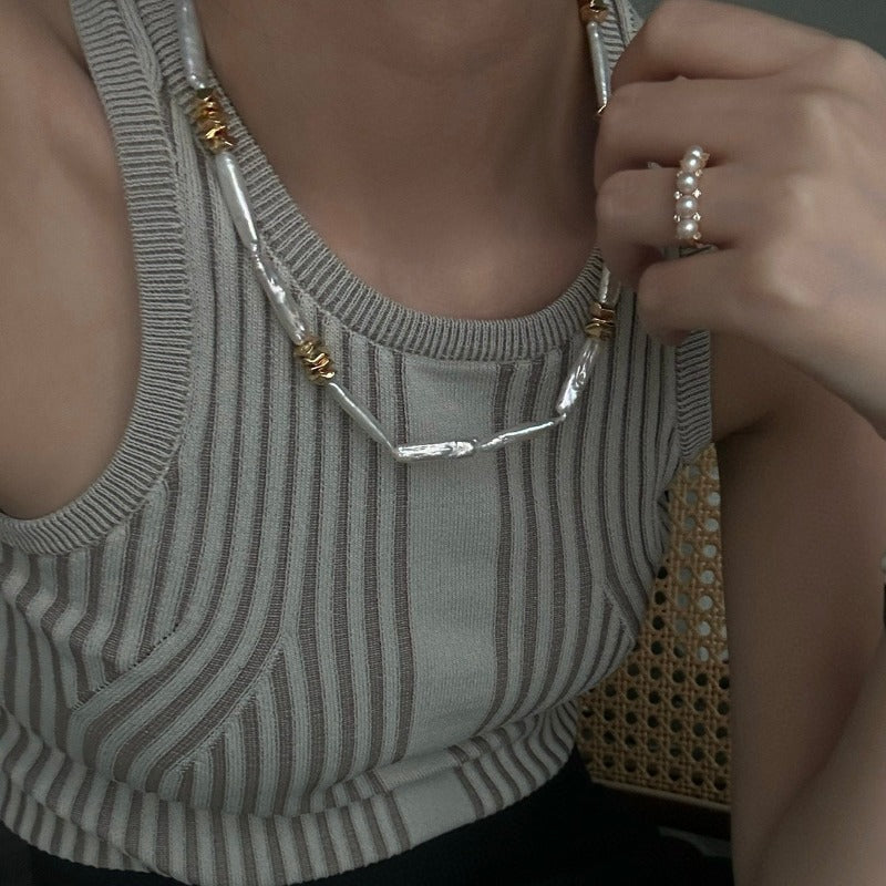 CLARA Baroque Pearl Necklace